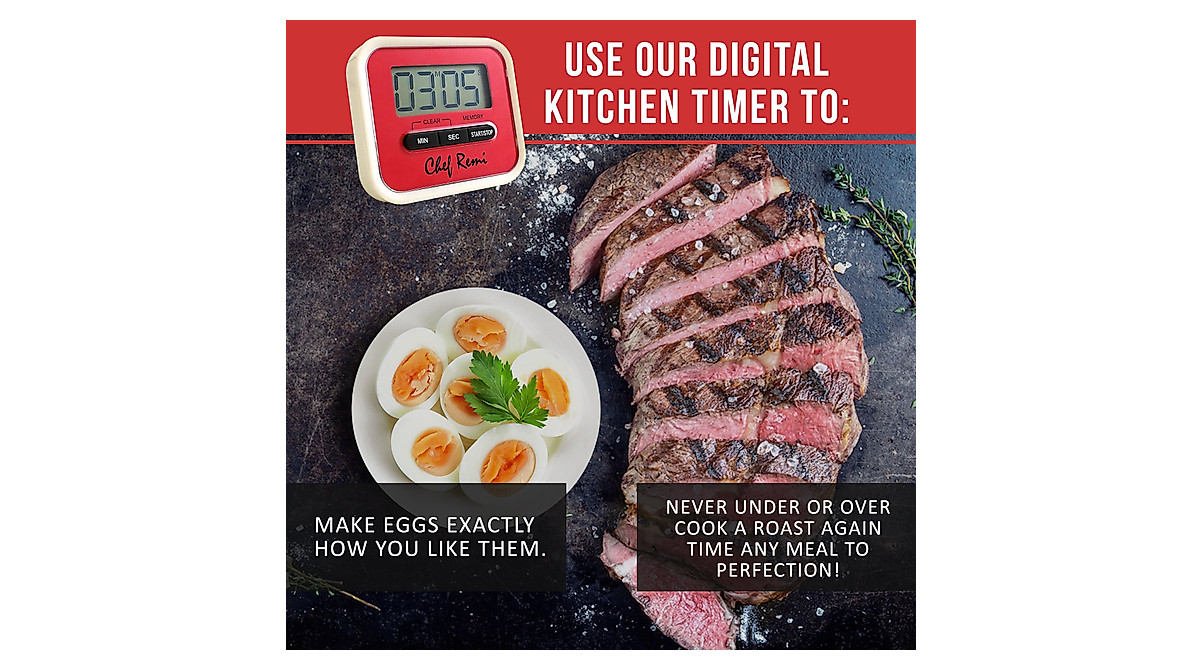 Chef Remi Kitchen Timer: Official Warning - Not For Sale!