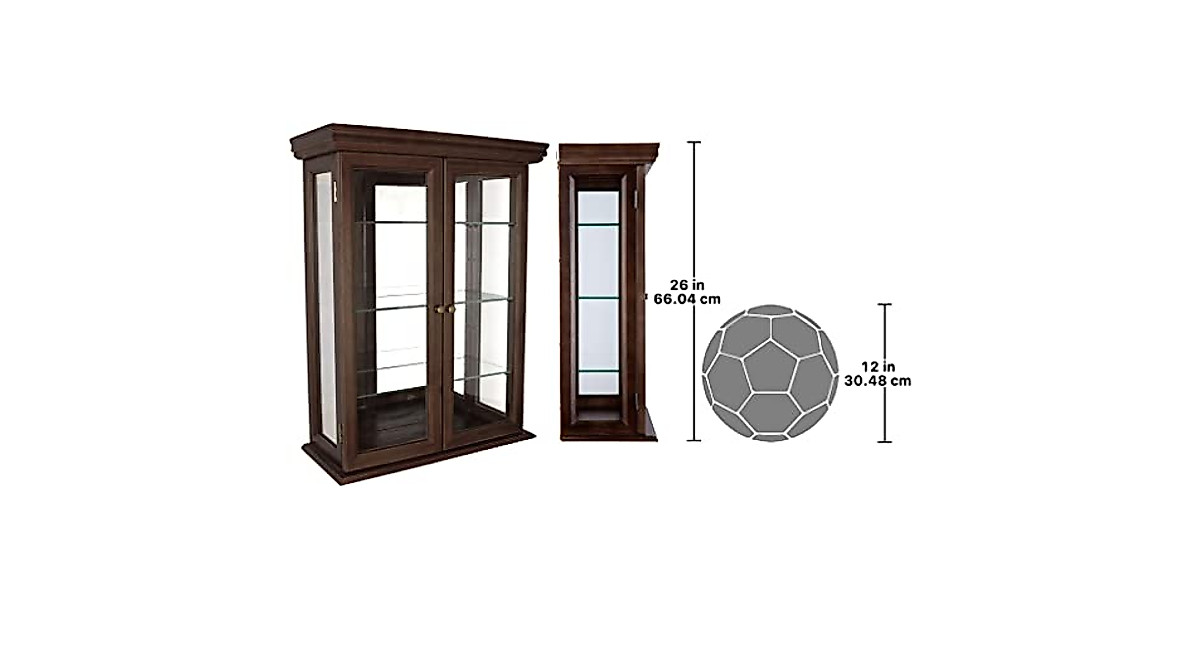 Design Toscano Tuscan Wall Curio Cabinet - Perfect Display