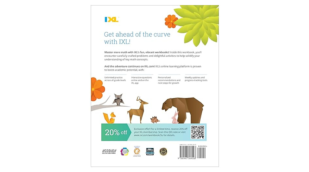 IXL Ultimate 3rd Grade Math Workbook: Master Key Skills