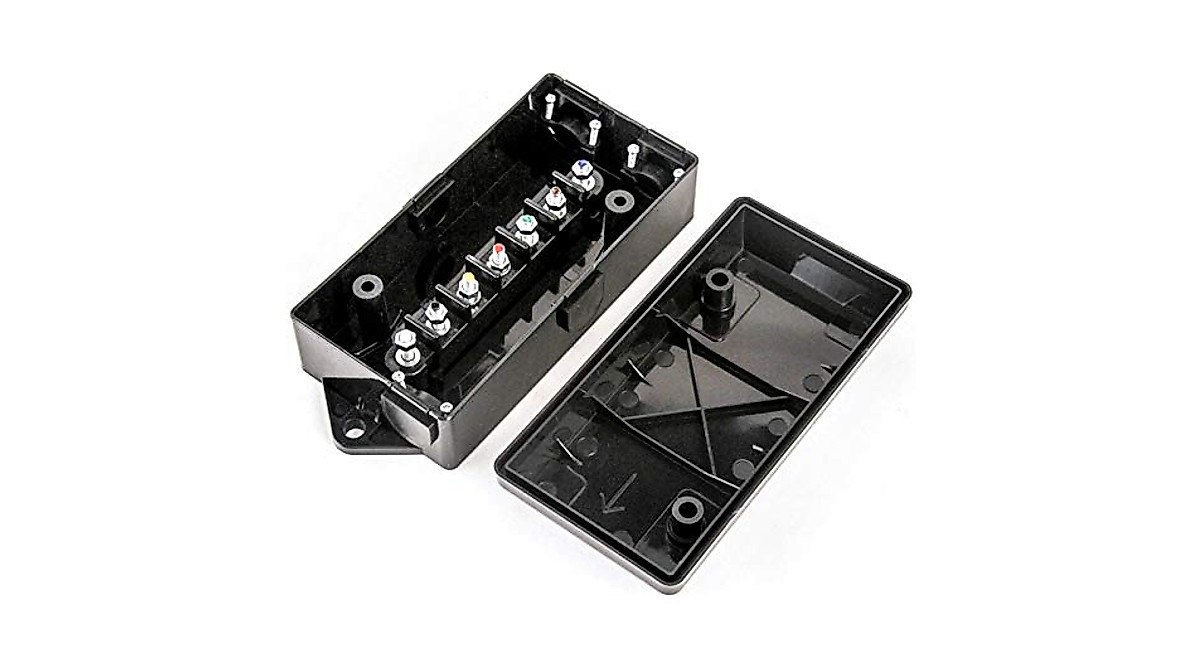 Red Hound Auto 7-Way Trailer Junction Box for RV & Truck Wiring