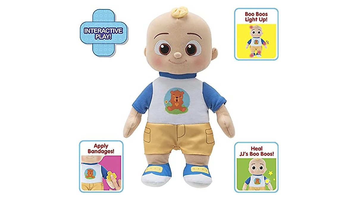 CoComelon Boo Boo JJ Deluxe Plush - Fun Doctor Kit