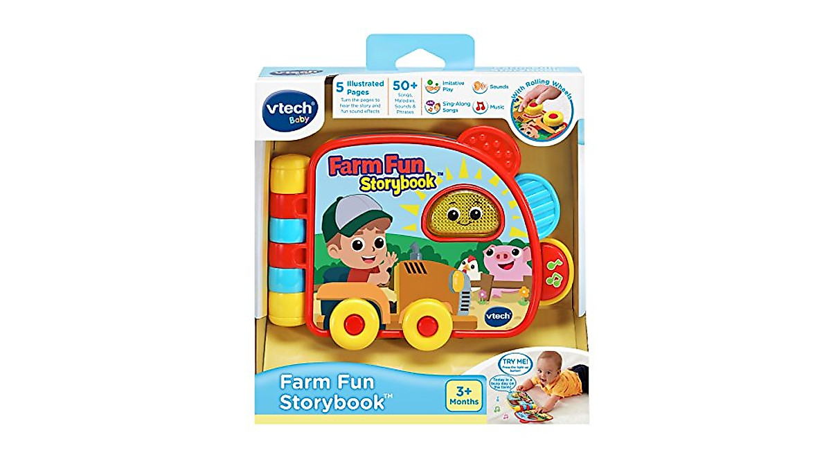 VTech Farm Fun Storybook: Interactive Learning Toy for Kids