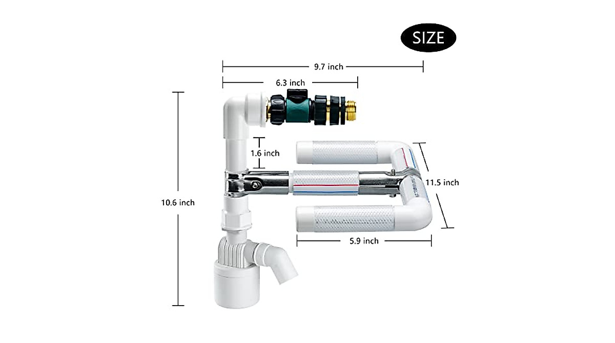 Pool Water Leveler Briidea - Automatic & Adjustable Pool Water Control