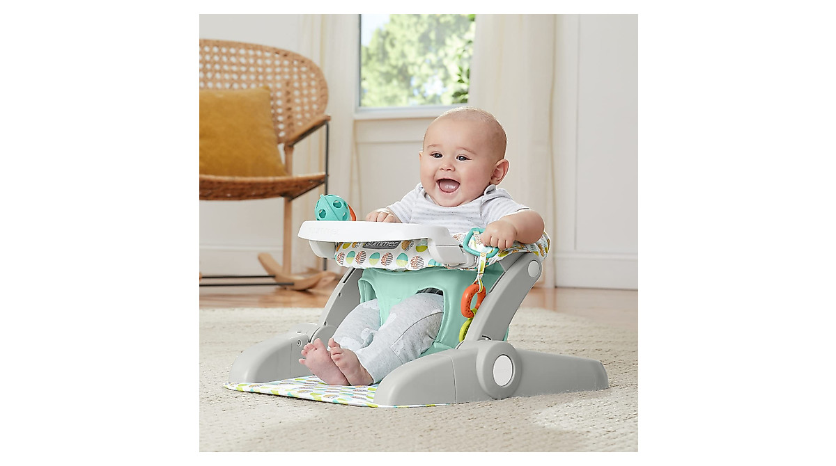 Summer Infant Learn-to-Sit Floor Seat: 3 Stages, Toys & Tray