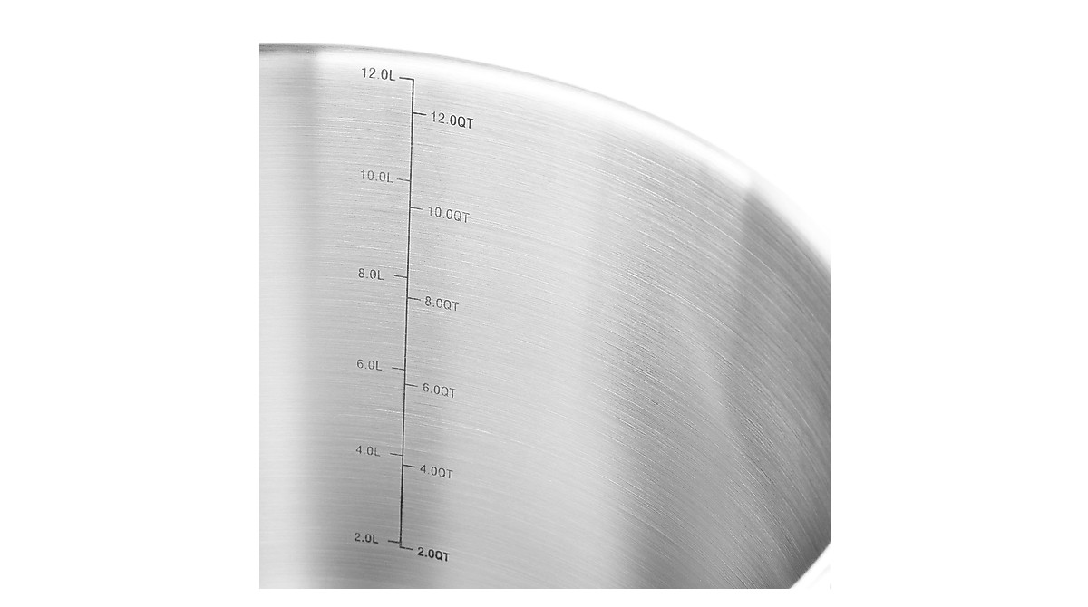 MasterPRO Smart Nesting Stainless Steel Pot Set - 3 Pieces