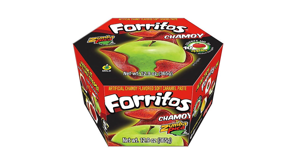 Zumba Pica Forritos Chamoy - Delicious Caramel Apple Wraps