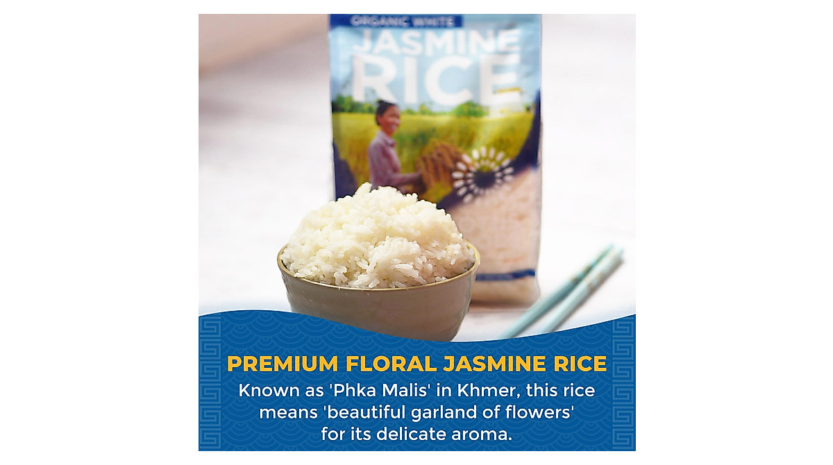 Lotus Foods Organic White Jasmine Rice - Gluten Free