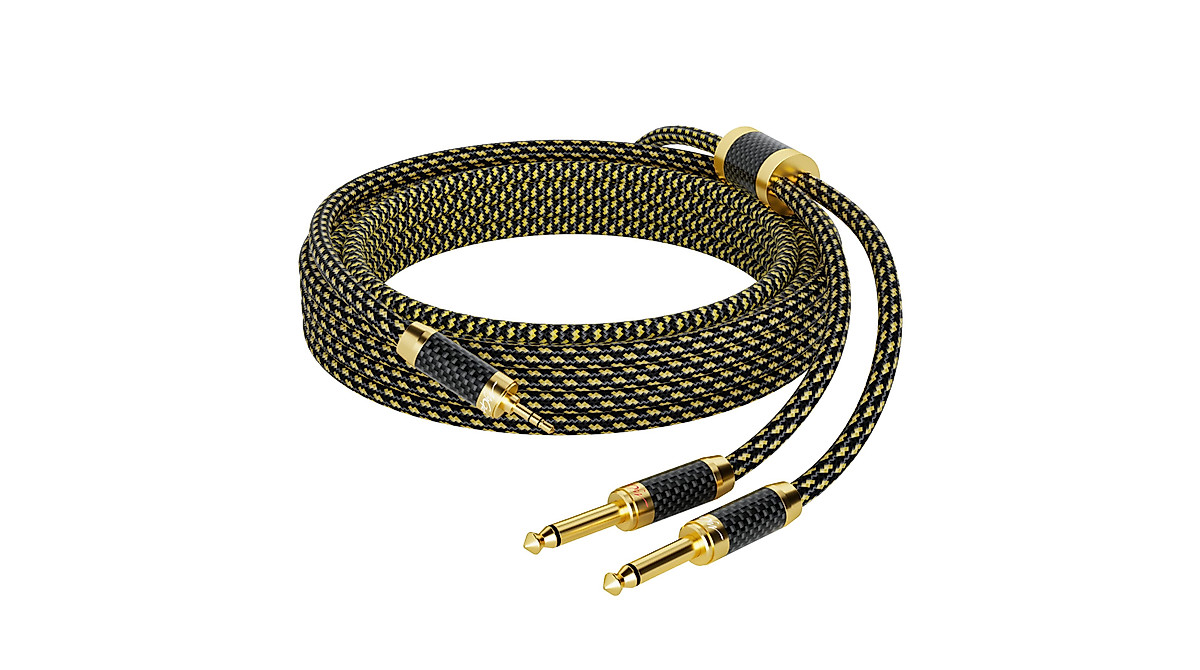 Mygatti Cinch-Y-Kabel 3m - Stereo Audio Splitter Für Heimkino & Hi-Fi Anlagen