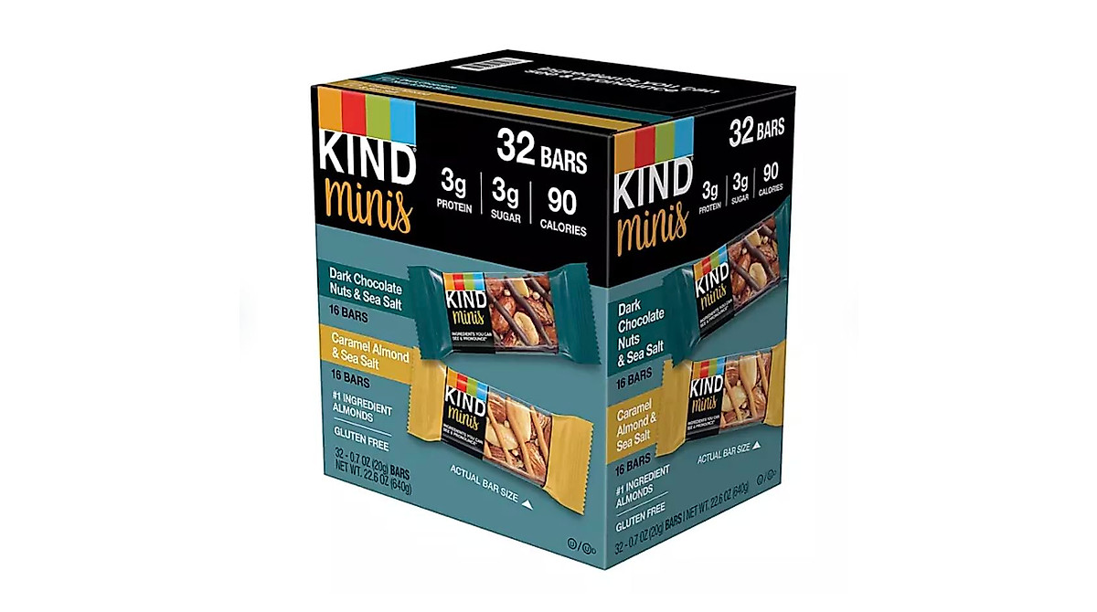 KIND Minis Variety Pack 32pk | Healthy Snack for All Ages