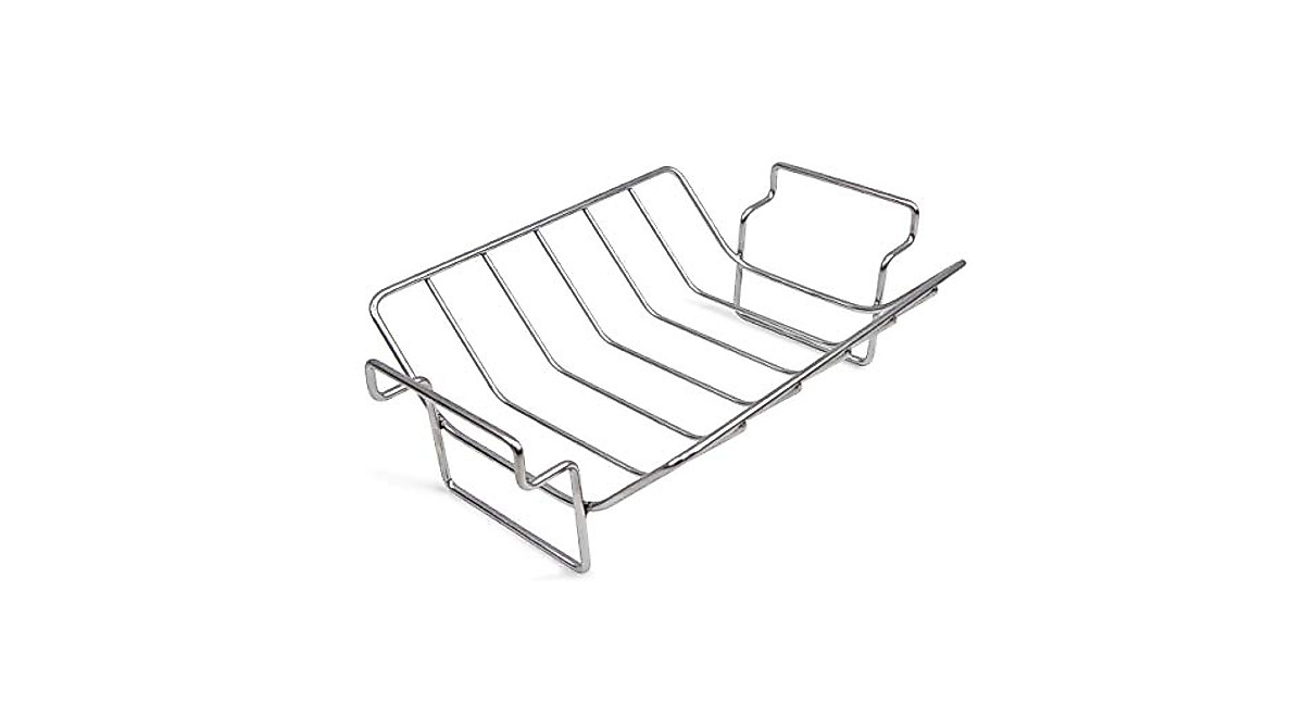 KAMaster Rib & Roast Racks for Smoking & Grilling | Durable Stainless Steel