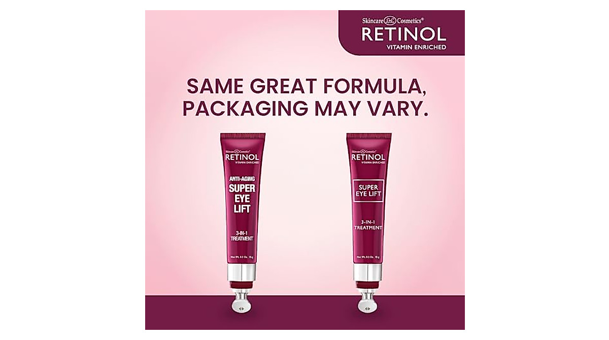 Retinol Super Eye Lift - 3-in-1 Anti-Aging Eye Treatment | USA Made