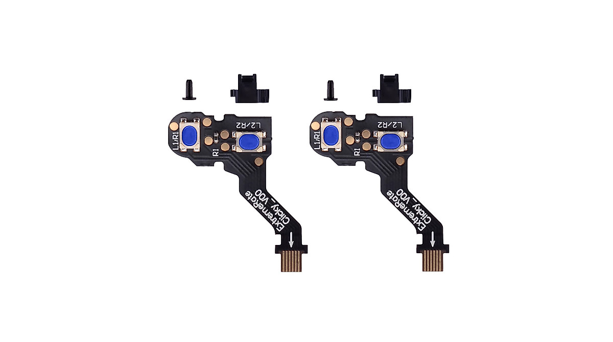 eXtremeRate Clicky Hair Trigger Kit for PS5 Controllers
