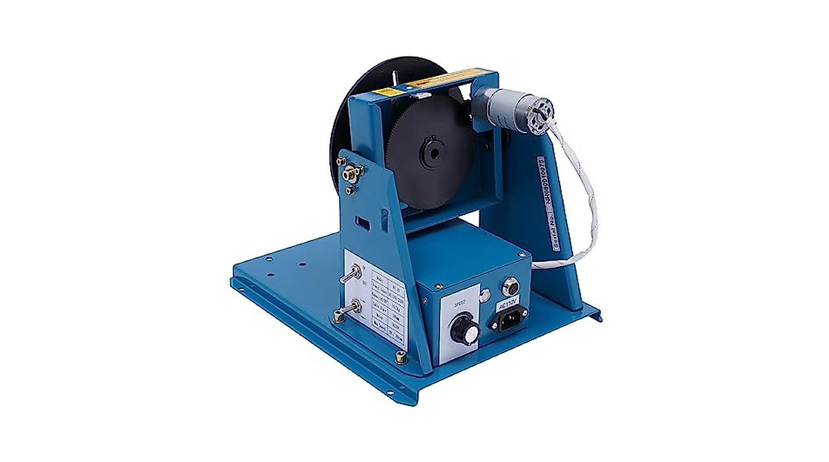 Mini Rotary Welding Positioner Turntable - 10KG Capacity