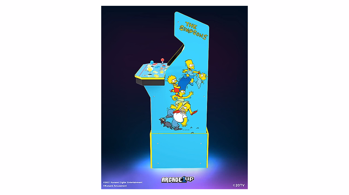 Arcade1UP The Simpsons Arcade Cabinet - 4 Player Fun