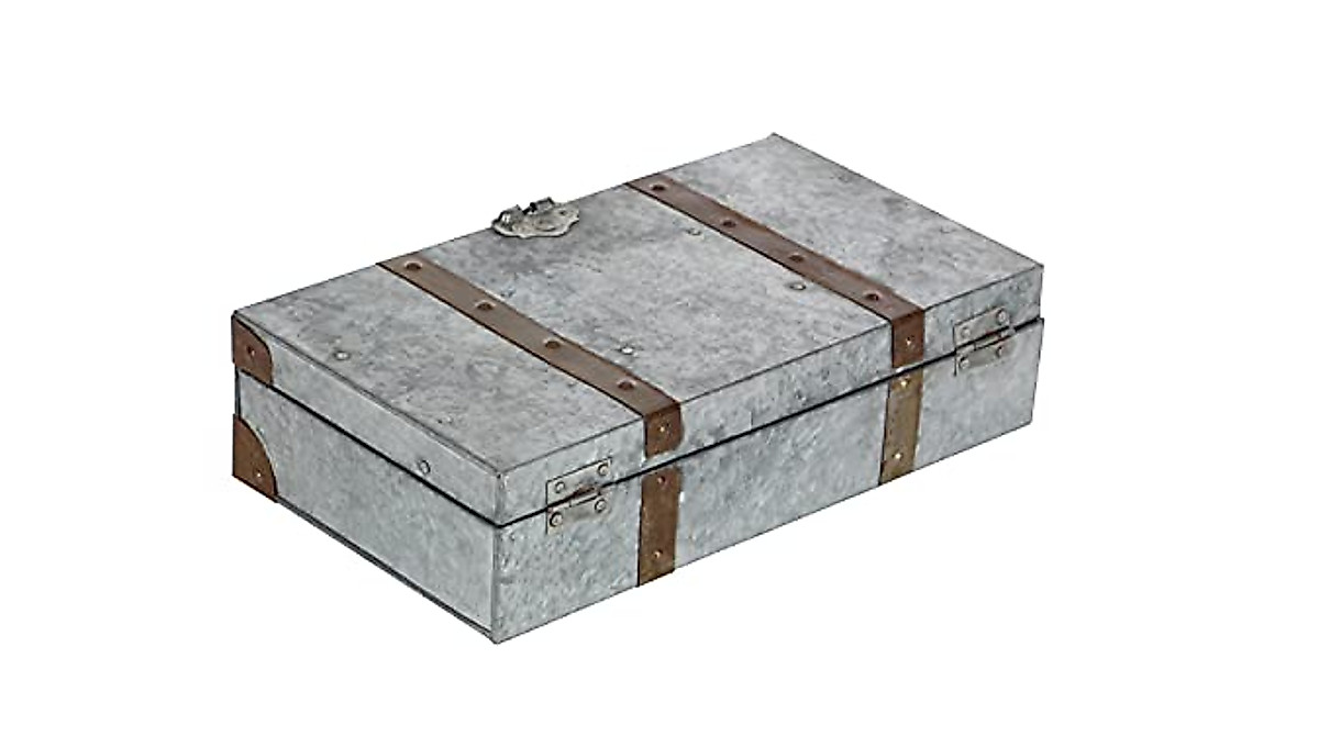 Deco 79 Metal Box Set - Stylish Farmhouse Storage (Set of 3)