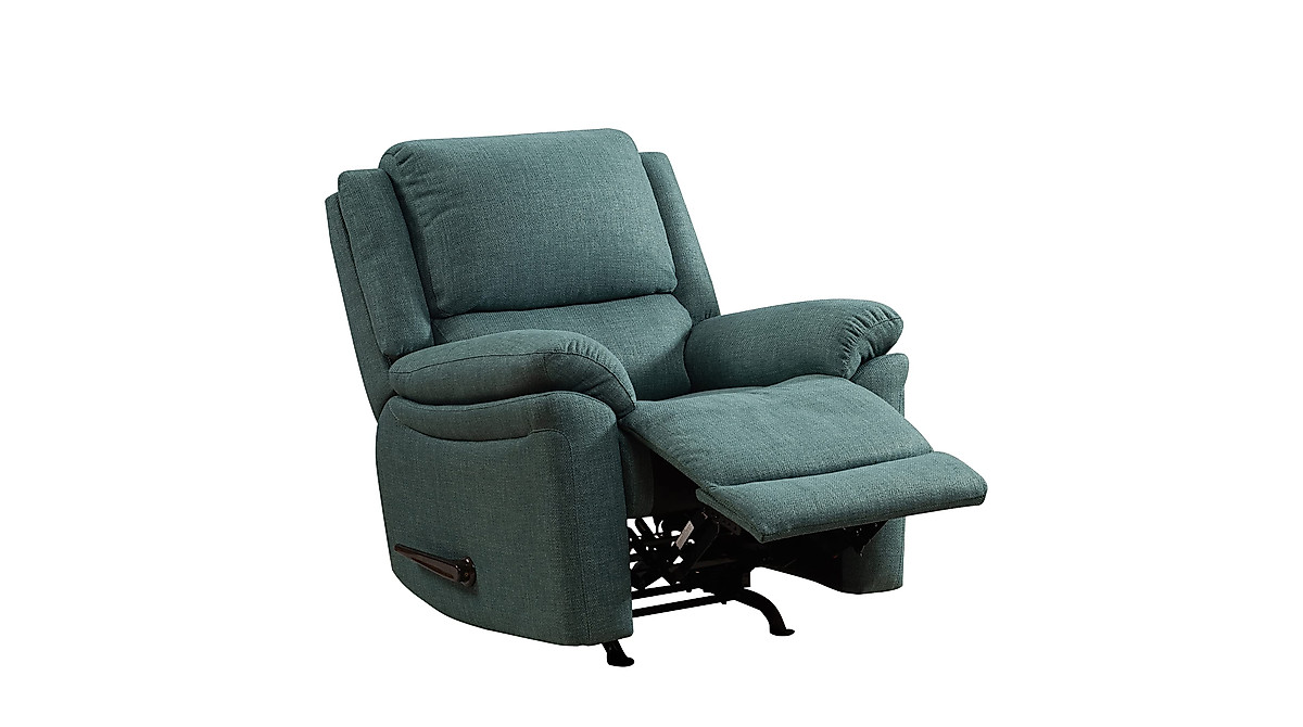 Elegant Green Rocker Recliner Chair for Living Room & Bedroom