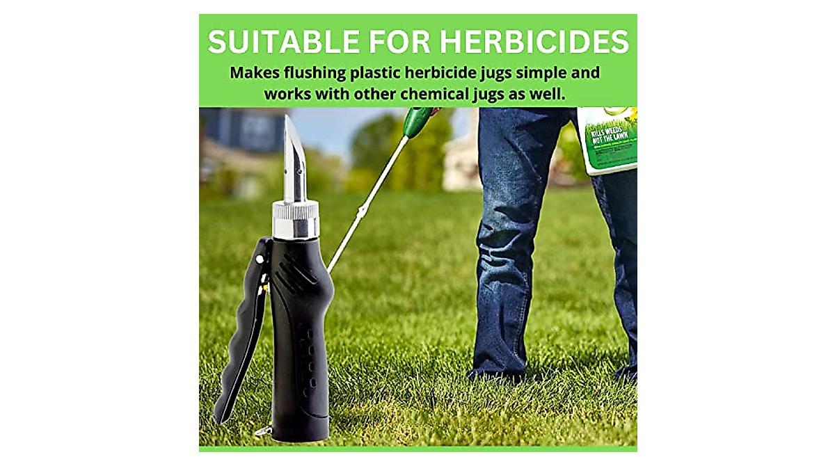 Jet Rinse Triple Rinse Spray Nozzle for EPA Compliant Disposal
