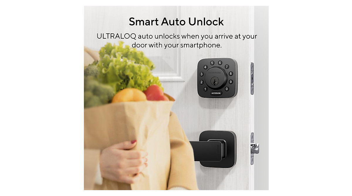ULTRALOQ U-Bolt Smart Lock with WiFi | 5-in-1 Keyless Security