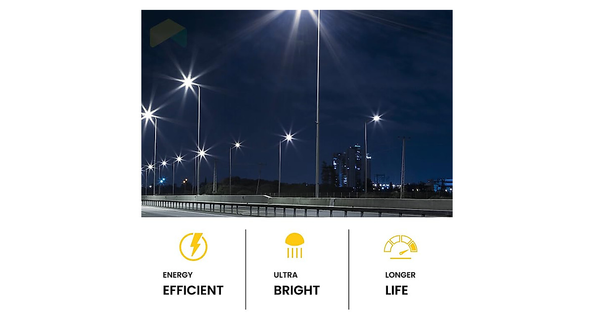 100W LED Pole Light - Super Bright & Weather Resistant
