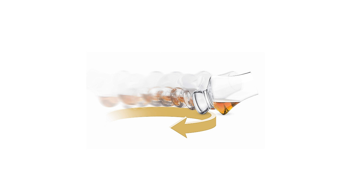 Final Touch Whiskey Tasting Glasses Set of 2 | Lead-Free Crystal