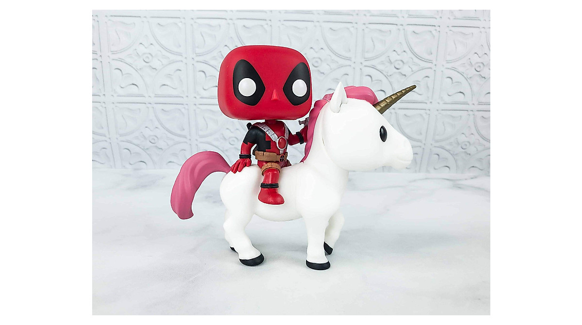 Funko Pop! Rides Deadpool on Unicorn - Exclusive Figure