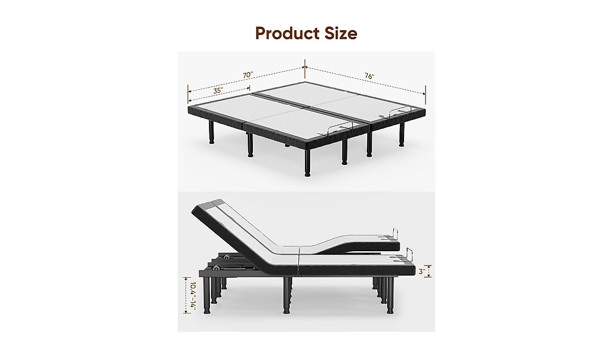 Cebihy Adjustable Bed Frame | Ultimate Comfort & Relaxation