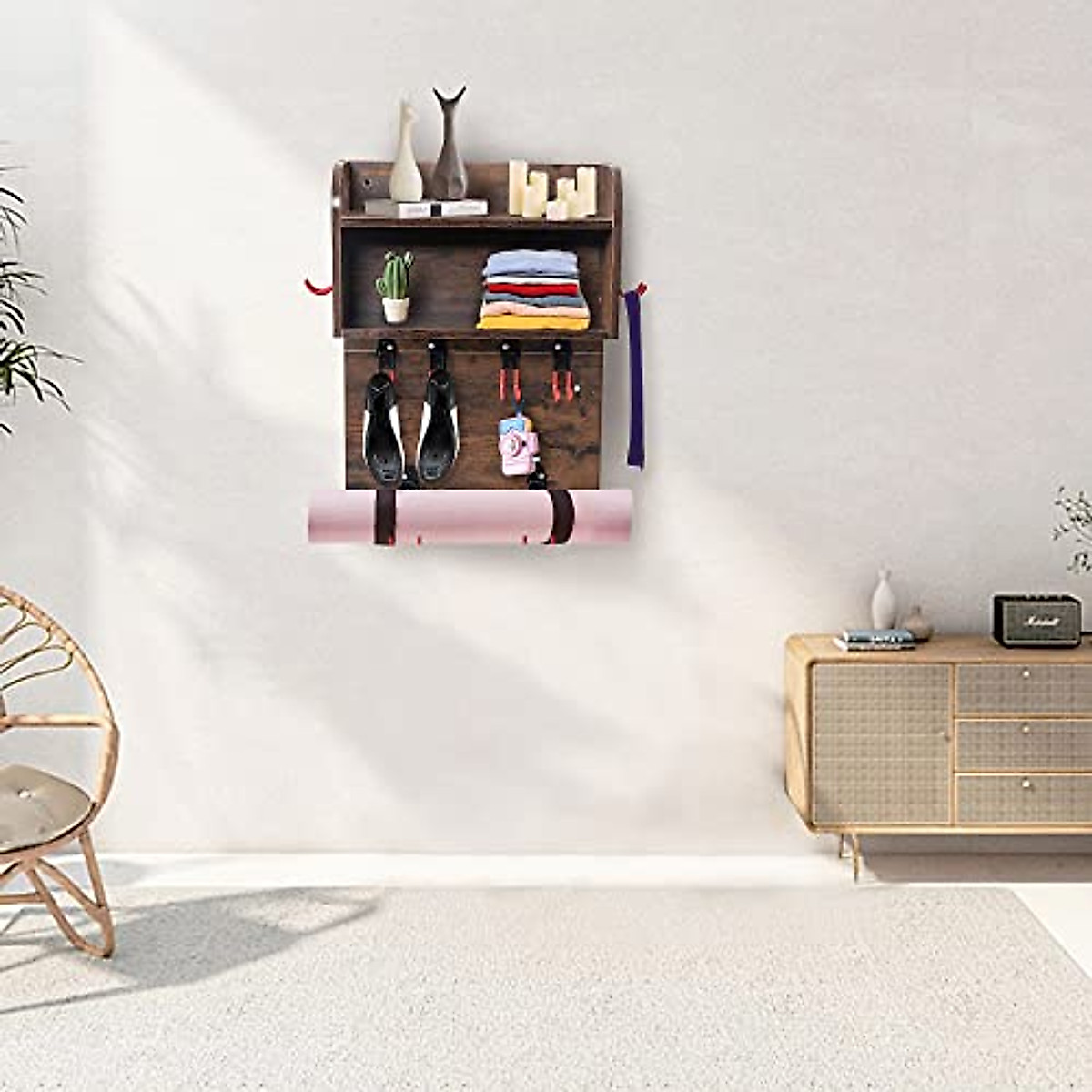 BETTAHOME Peloton Shelf Gym Organizer - Stylish & Heavy-Duty Storage