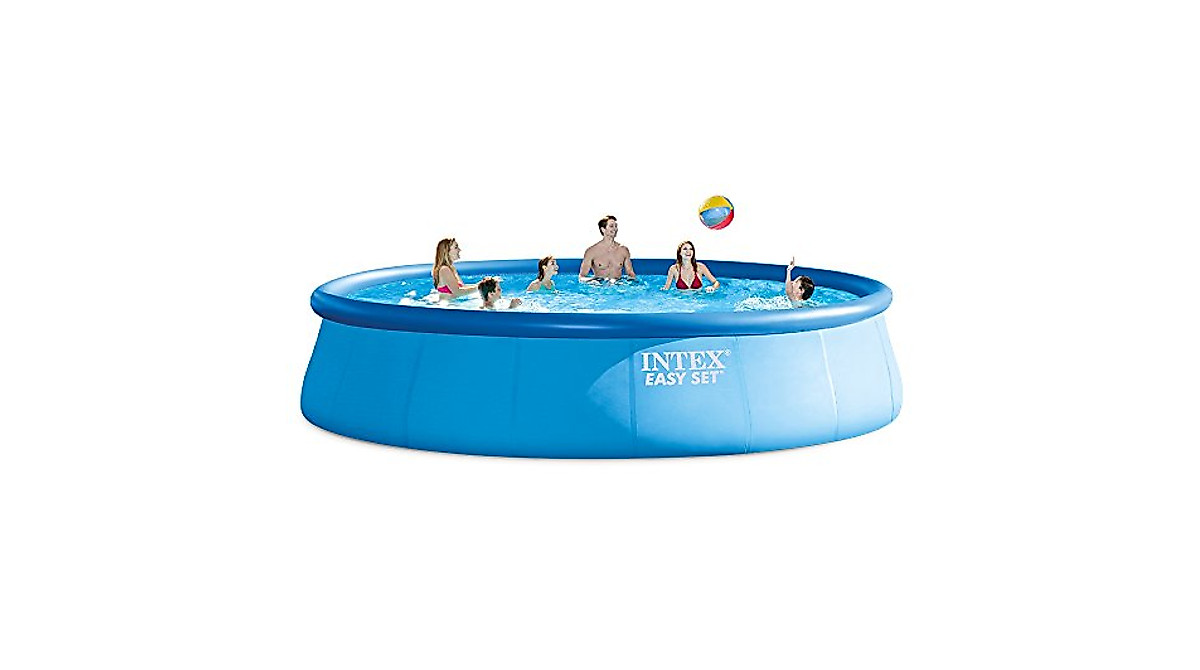 Intex 18ft Easy Set Pool - Quick Setup & Safety Features