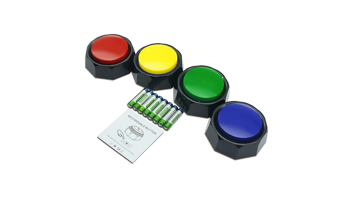 ANLIKY Recordable Dog Training Buttons - 30 Sec Fun