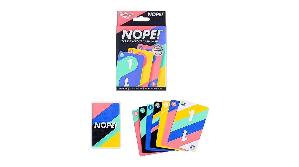 Ridley's Nope! Fun Family Card Game - Fast-Paced & Strategic