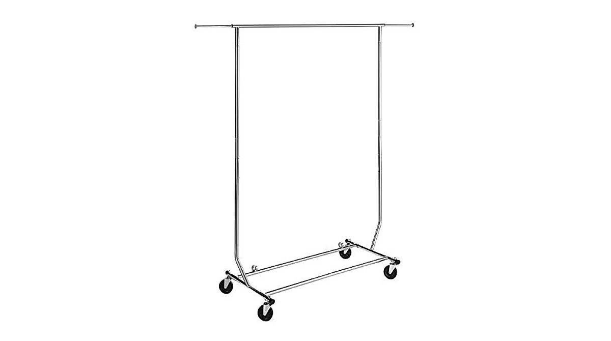 Heavy Duty Collapsible Garment Rack with 250 lbs Capacity | Only Hangers