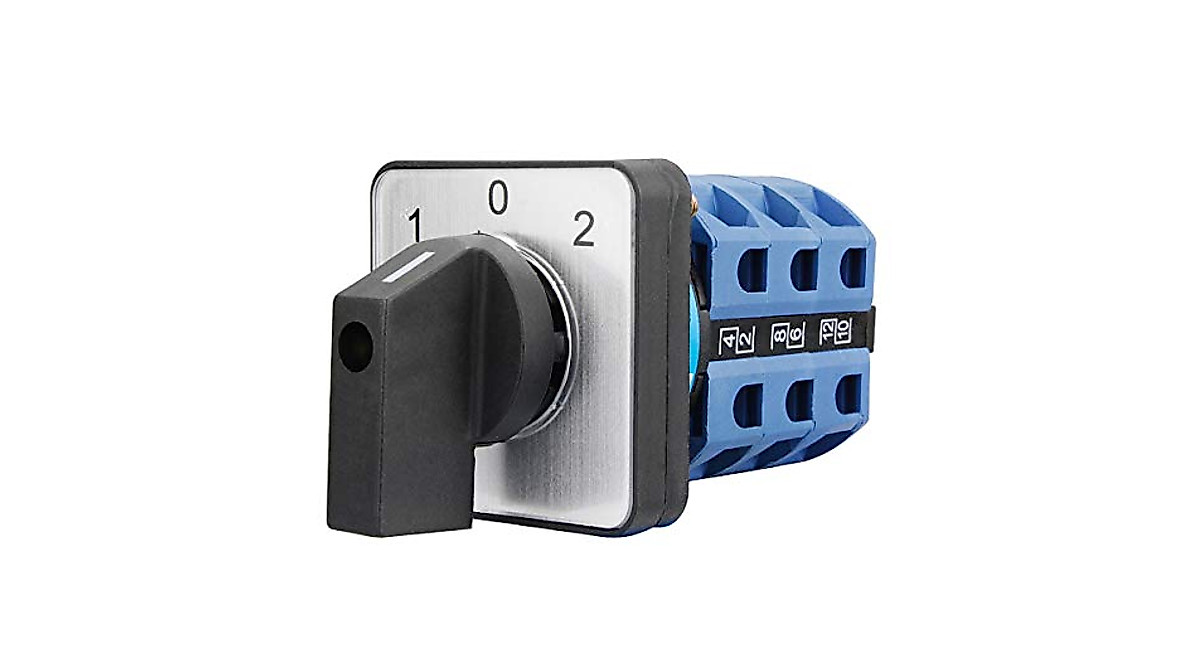 Electrical Buddy 63A Rotary Changeover Switch - 3 Position