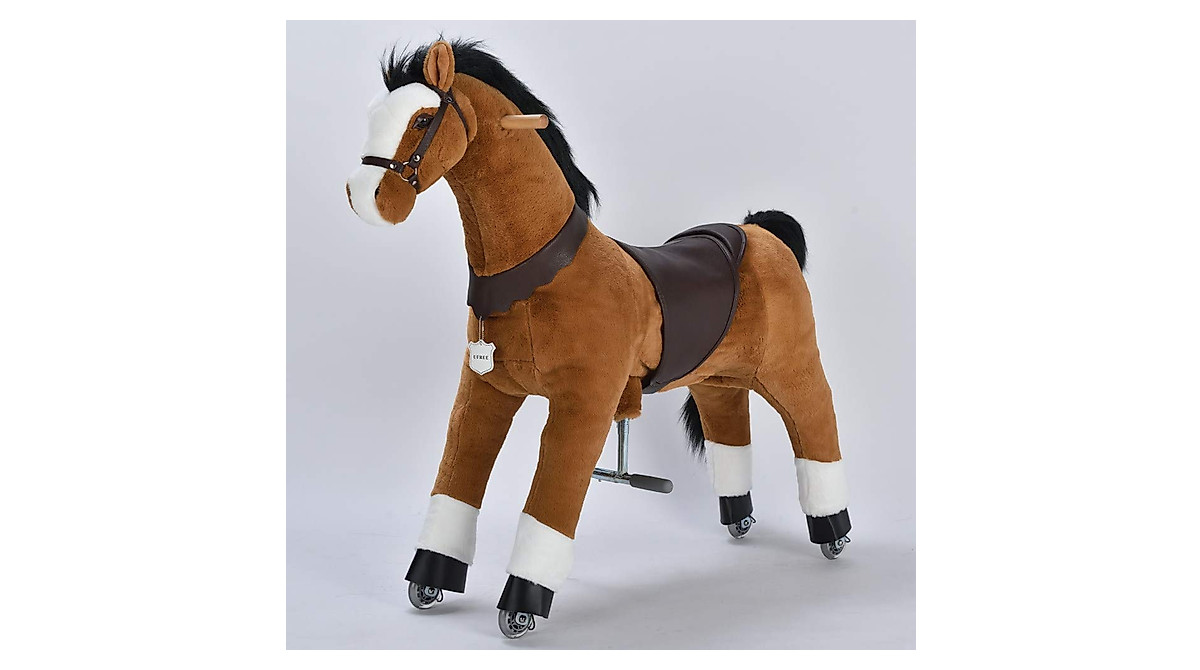 Ufree Large Mechanical Rocking Horse - Fun for All Ages