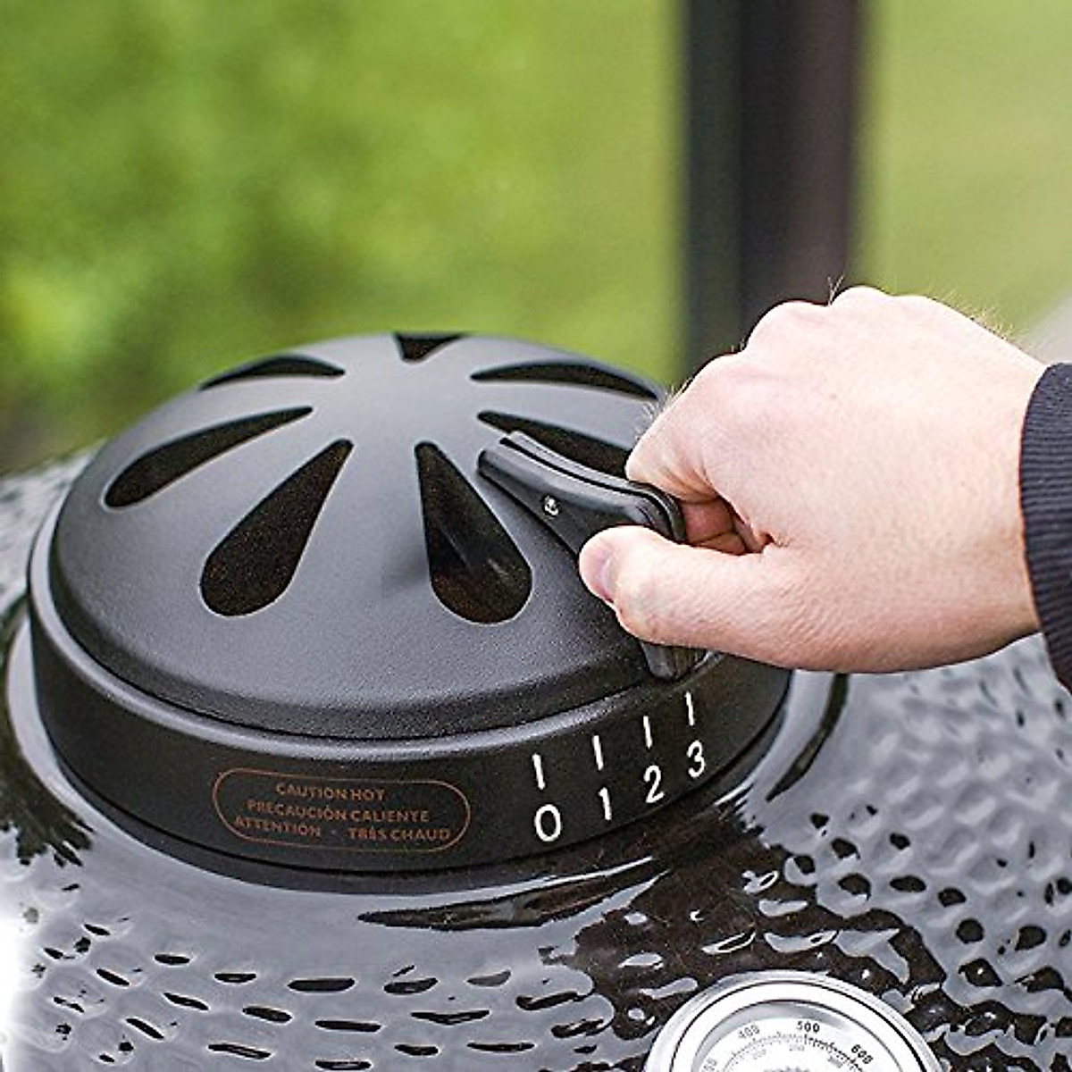 Vision Grills Classic Diamond Cut B-Series Kamado Grill - Dealepic