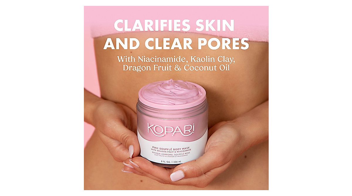 Pink Soufflé Body Mask with Niacinamide & Clay - Kopari