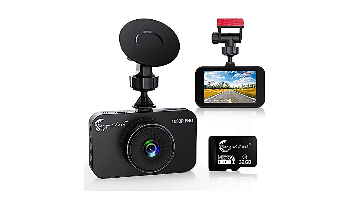 1080P Full HD Dash Camera with Loop Recording