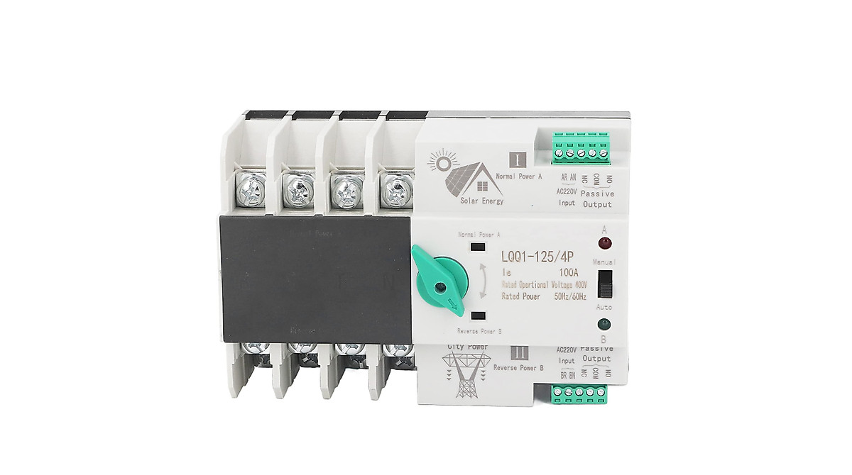Dual Power Automatic Transfer Switch - 100A ATS Technology
