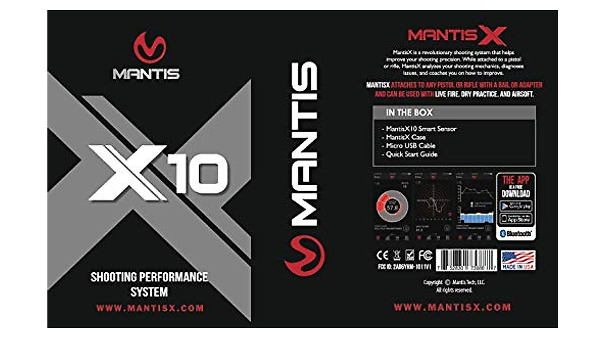 Mantis X10 Elite Shooting System - Maximize Your Training