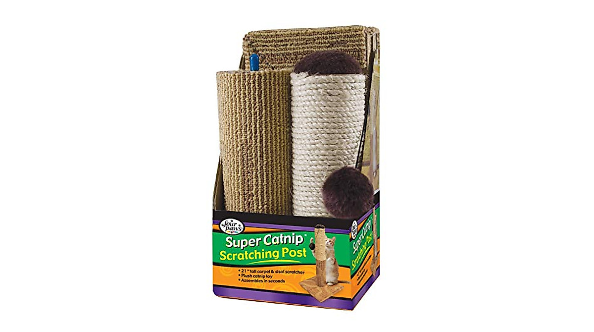 Curated visual reference: Visual Reference: Four Paws Catnip Scratching Post