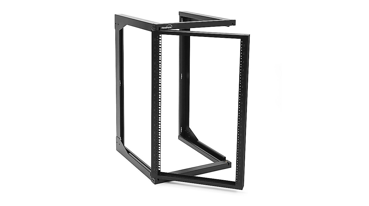 NavePoint 18U Wall Mount Server Rack for 19 Inch Equipment