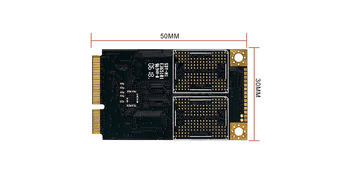 GreenTouch 256GB mSATA SSD: High Performance for PC Upgrade