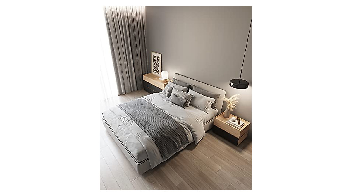 Stackable Storage Drawers for Bedroom & Home - Nordic Walnut