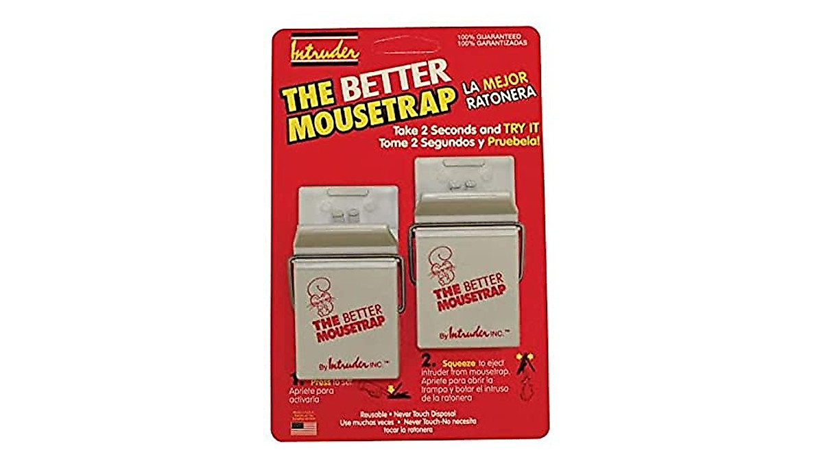 Intruder Mouse Traps - Easy, Clean & Reusable