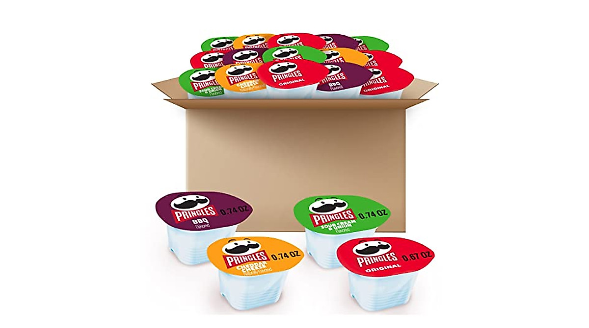 Pringles Snack Stacks Variety Pack - 36 Cups of Crispy Flavors