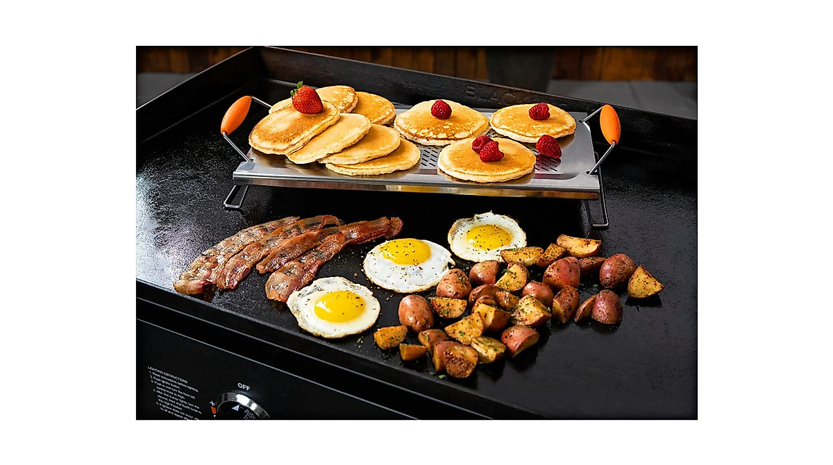 Adjustable Warming Rack by Blackstone | Perfect for Grilling