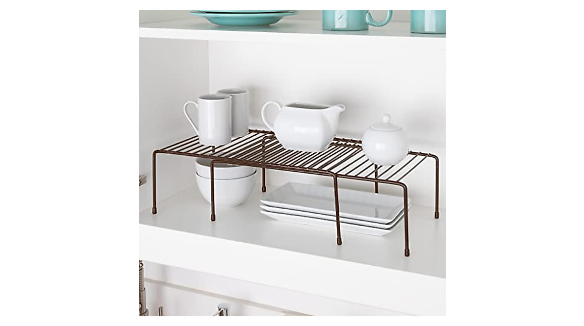 Expandable Storage Rack - Organize Your Kitchen & Bath