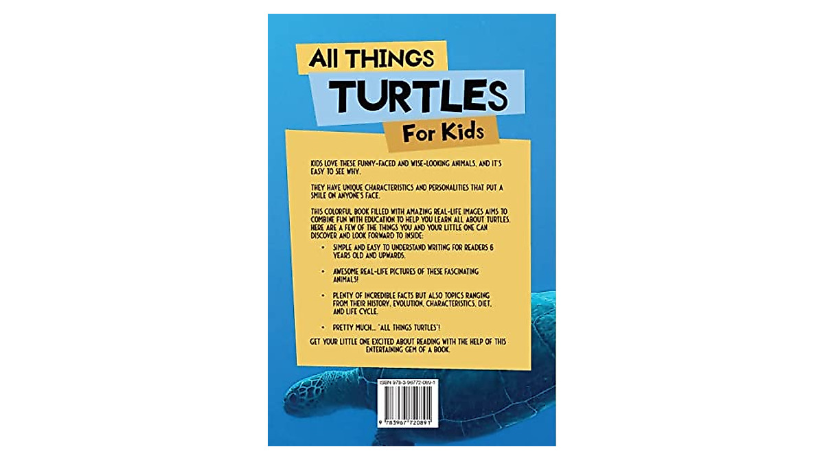 All Things Turtles Book for Kids | Fun & Facts