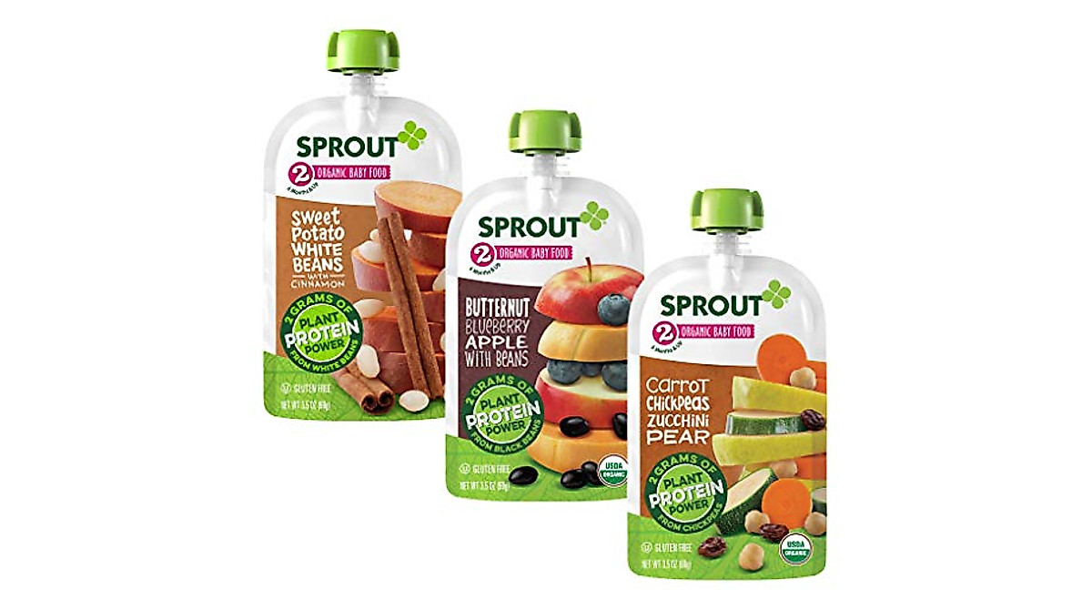 Sprout Organics Stage 2 Variety Pack - Nutritious Baby Food