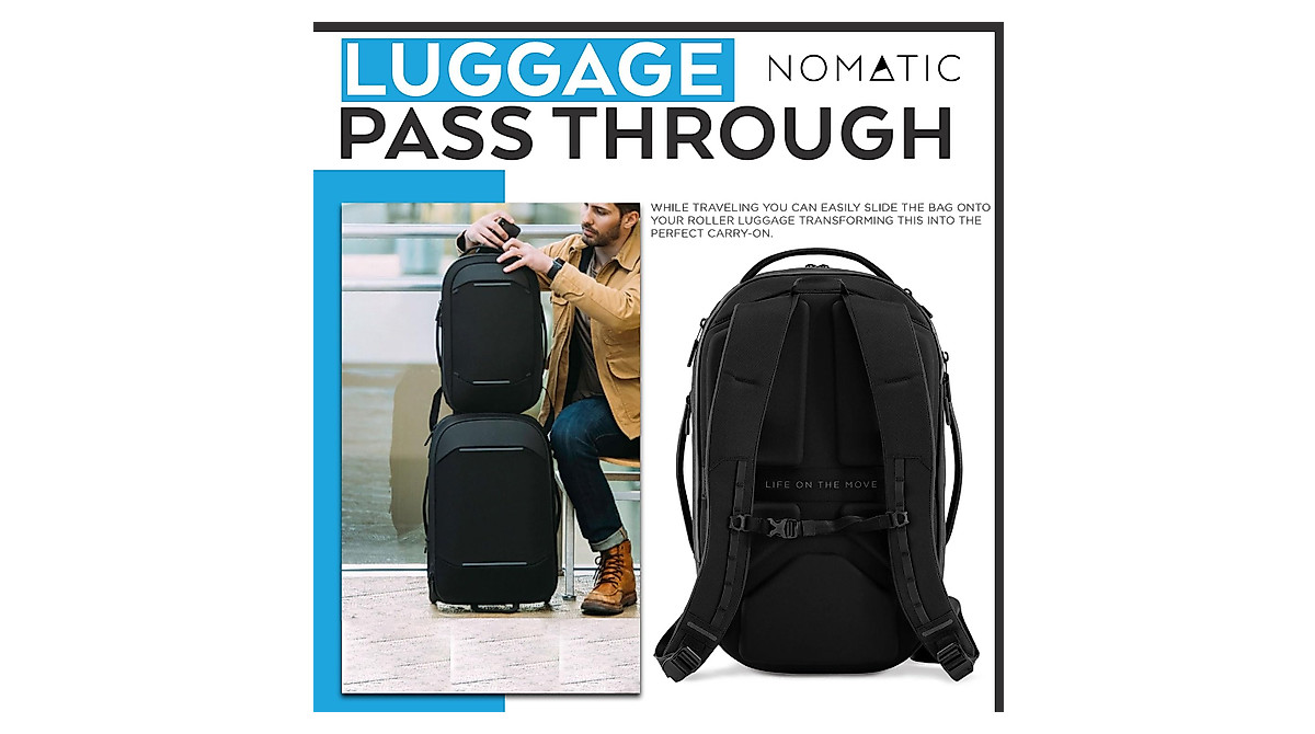 NOMATIC Navigator Premium Backpack 15-21L with Anti-Theft & Water ...