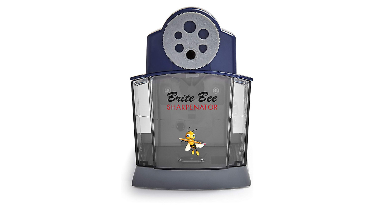 Brite Bee Sharpenator Electric Pencil Sharpener - Quiet, Heavy Duty For Classroom